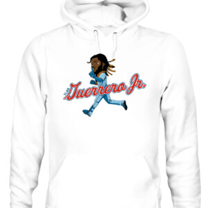 VLADIMIR GUERRERO JR CARICATURE SHIRT Toronto Blue Jays CAUH white front.jpg