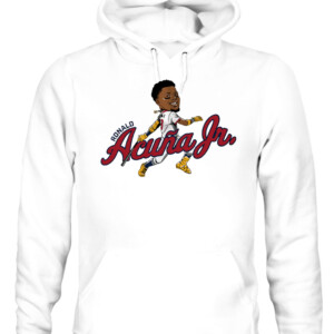 RONALD ACUÑA JR CARICATURE SHIRT Atlanta Braves CAUH white front.jpg