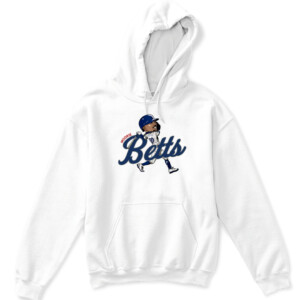 MOOKIE BETTS CARICATURE SHIRT Los Angeles Dodgers APKH white front.jpg
