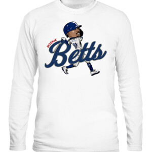MOOKIE BETTS CARICATURE SHIRT Los Angeles Dodgers CALS white front.jpg