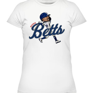 MOOKIE BETTS CARICATURE SHIRT Los Angeles Dodgers CAWTS white front.jpg