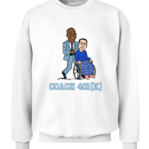 COACH 401K SHIRT Mike Krzyzewski, Duke Blue Devils CACS white front.jpg
