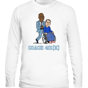 COACH 401K SHIRT Mike Krzyzewski, Duke Blue Devils CALS white front.jpg