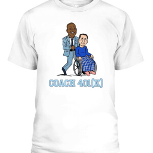COACH 401K SHIRT Mike Krzyzewski, Duke Blue Devils CAPT white front.jpg