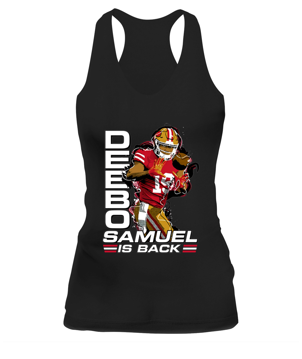Deebo Samuel Is Back Shirt San Francisco 49ers #niners-CAWT-black-front.jpg Deebo Samuel Is Back Shirt San Francisco 49ers #niners CAWT black front.jpg