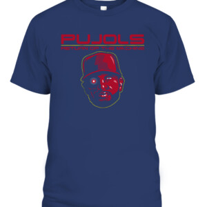 RETURN OF THE MACHINE SHIRT Albert Pujols, St. Louis Cardinals CABT navy front.jpg
