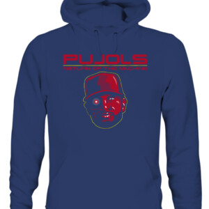 RETURN OF THE MACHINE SHIRT Albert Pujols, St. Louis Cardinals CAUH navy front.jpg