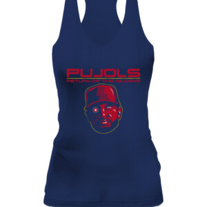 RETURN OF THE MACHINE SHIRT Albert Pujols, St. Louis Cardinals CAWT navy front.jpg