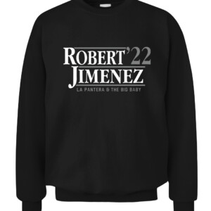 ROBERT JIMENEZ '22 SHIRT Luis Robert, Eloy Jimenez, Chicago White Sox CACS black front.jpg
