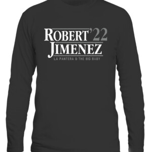 ROBERT JIMENEZ '22 SHIRT Luis Robert, Eloy Jimenez, Chicago White Sox CALS black front.jpg