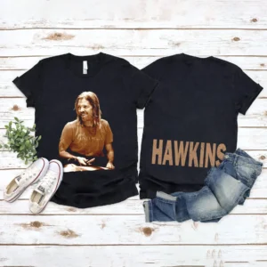 Billie Eilish Shirt Grammys 2022 Taylor Hawkins Double Sided Unisex T shirt , Taylor Hawkins T shirt, Billie Grammy 2022 Tee