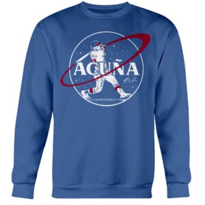 Acuña Nasa Shirt Ronald Acuna Jr, Atlanta Braves Crewneck