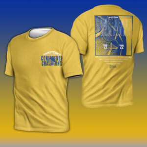 Attack Roster Golden State Warriors 2022 Western Conference Champions Shirt