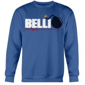 BELLI BOMB SHIRT Cody Bellinger, Los Angeles Dodgers Crewneck