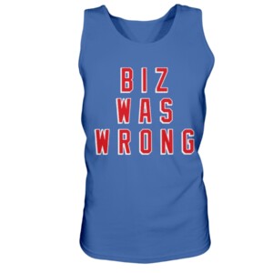 BIZ WAS WRONG SHIRT New York Rangers 1