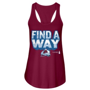 FIND A WAY SHIRT 2022 Stanley Cup Playoffs, NHL, Colorado Avalanche 2