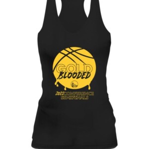 GOLD BLOODED T SHIRT 2022 Conference Semifinal, NBA, Golden State Warriors 2