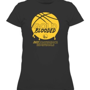 GOLD BLOODED T SHIRT 2022 Conference Semifinal, NBA, Golden State Warriors 3