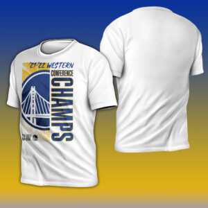 Golden State Warriors 2022 Western Conference Champions Locker Room Shirt
