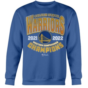 Golden State Warriors 2022 Western Conference Champions Trap Shirt Crewneck