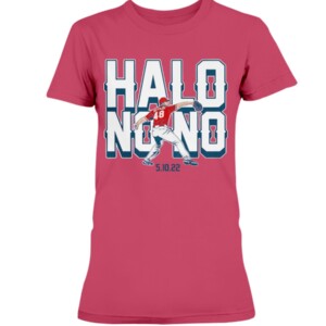 HALO NO NO SHIRT Reid Detmers, Los Angeles Angels 3