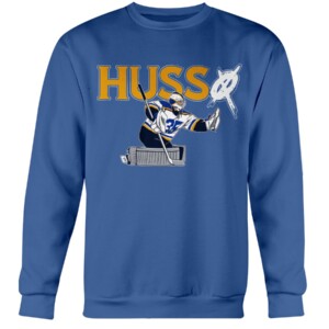 HUSS0 SHIRT Ville Husso, St. Louis Blues Crewneck