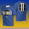 Klay Thompson Golden State Warriors 2022 NBA Finals Name & Number T Shirt