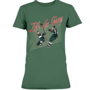 LET'S GO CRAZY SHIRT Joel Eriksson Ek, Kirill Kaprizov, Minnesota Wild 1