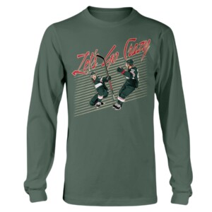 LET'S GO CRAZY SHIRT Joel Eriksson Ek, Kirill Kaprizov, Minnesota Wild Longsleeve