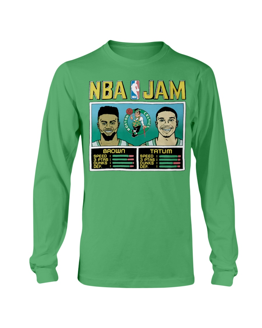 NBA Jam Celtics Jaylen Brown and Jayson Tatum shirt, hoodie