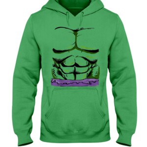 Marvel Incredible Hulk Halloween Costume T Shirt Hoddie