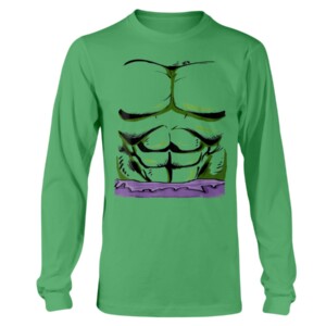 Marvel Incredible Hulk Halloween Costume T Shirt Longsleeve