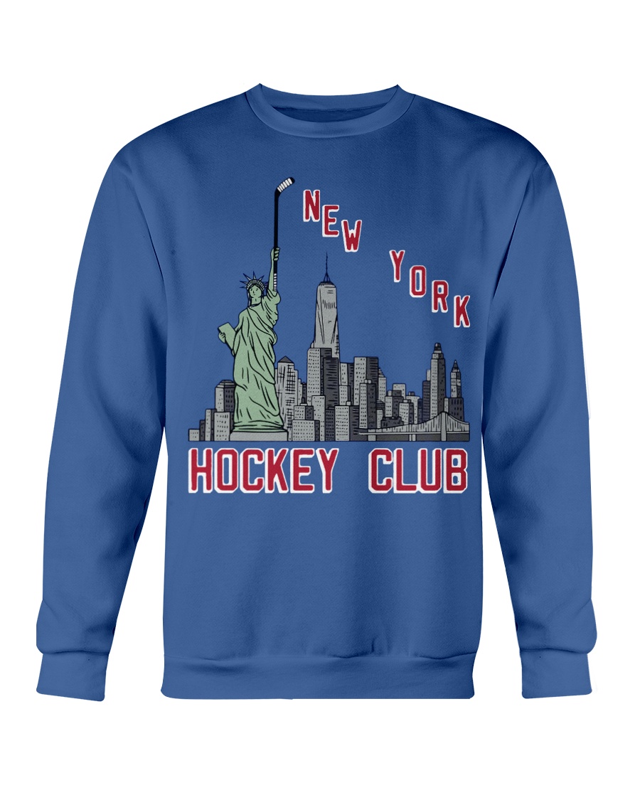 NY HOCKEY CLUB SHIRT New York Rangers Crewneck NY HOCKEY CLUB SHIRT New York Rangers Crewneck