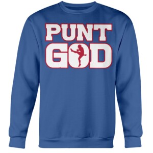 PUNT GOD T SHIRT Matt Araiza, Buffalo Bills Crewneck