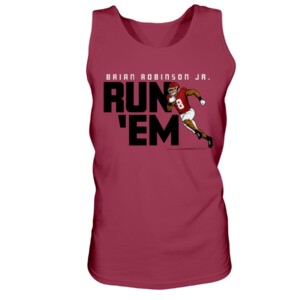 RUN 'EM SHIRT 2022 NFL Draft, Brian Robinson Jr, Washington Commanders 3