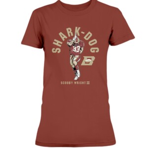 SHARK DOG SHIRT Scooby Wright III, Birmingham Stallions 1