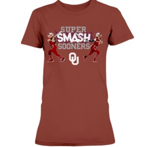 SUPER SMASH SOONERS SHIRT Jocelyn Alo, Jayda Coleman, Oklahoma Sooners Women's Softball, Oklahoma Sooners 1