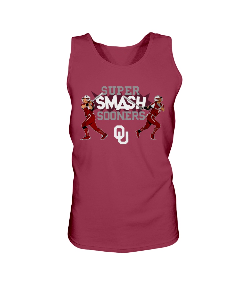SUPER SMASH SOONERS SHIRT Jocelyn Alo, Jayda Coleman, Oklahoma Sooners Women's Softball, Oklahoma Sooners 3 SUPER SMASH SOONERS SHIRT Jocelyn Alo, Jayda Coleman, Oklahoma Sooners Women's Softball, Oklahoma Sooners 3