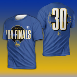 Stephen Curry Golden State Warriors 2022 NBA Finals Name & Number T Shirt