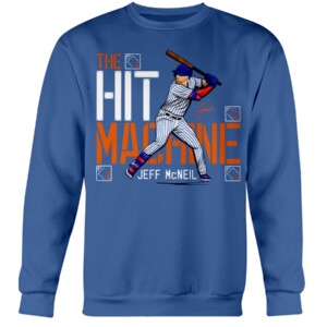 THE HIT MACHINE SHIRT Jeff McNeil, New York Mets Crewneck