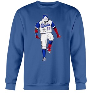 THE SILENCER SHIRT Ronald Acuna Jr, Atlanta Braves Crewneck