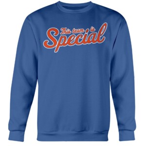 THIS TEAM IS SPECIAL SHIRT New York Mets Crewneck