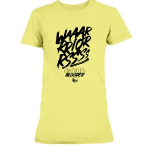 Waaarrriorrssss Gold Blooded Shirt 2022 NBA Playoffs, Golden State Warriors