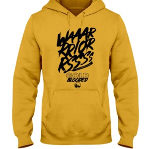 Waaarrriorrssss Gold Blooded Shirt 2022 NBA Playoffs, Golden State Warriors Hoodie