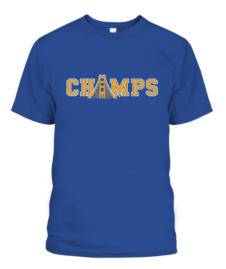 CHAMPS BRIDGE SHIRT Golden State Warriors 2022 NBA Finals Champions ...