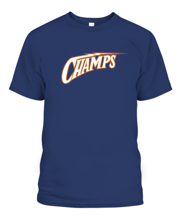 CHAMPS BOLT SHIRT Golden State Warriors 2022 NBA Finals Champions ...