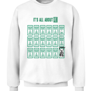 Draymond Green trolls Celtics fans with Banner 18 shirt CACS white front.jpg