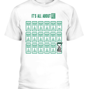 Draymond Green trolls Celtics fans with Banner 18 shirt CAPT white front.jpg