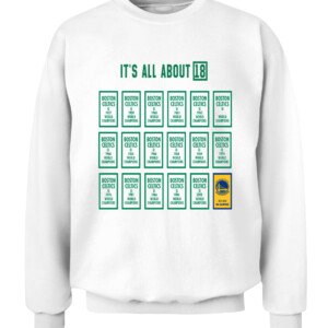 Draymond Green trolls Celtics fans with Banner 18 shirt CACS white front.jpg