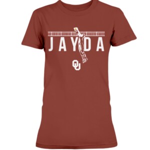 AIR JAYDA SHIRT Jayda Coleman, Oklahoma Softball, Oklahoma Sooners 1